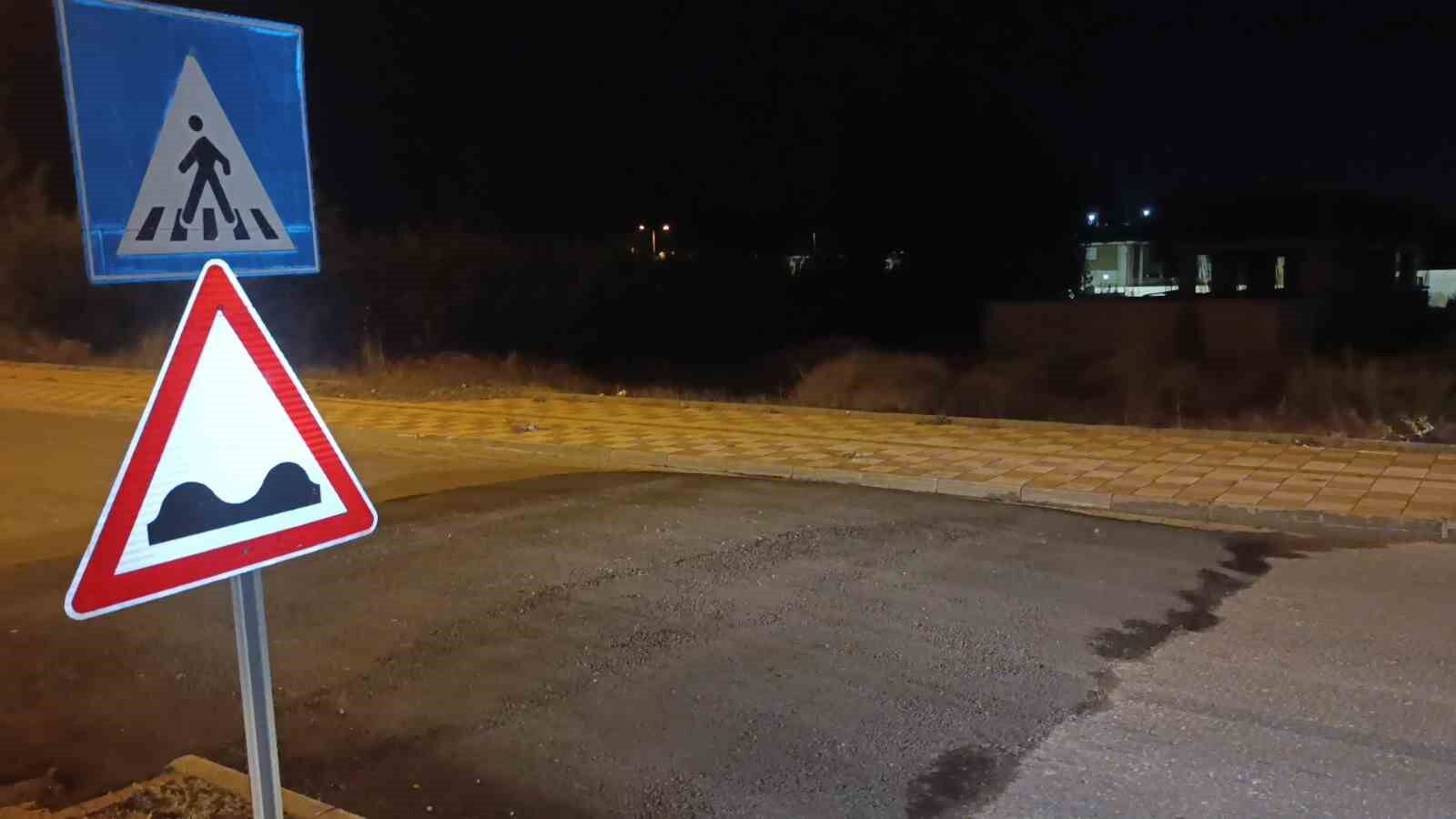 Boyasız kasisler gece karanlığında sürücülerin kabusu oldu: Fark edemeyen sanayinin yolunu tuttu