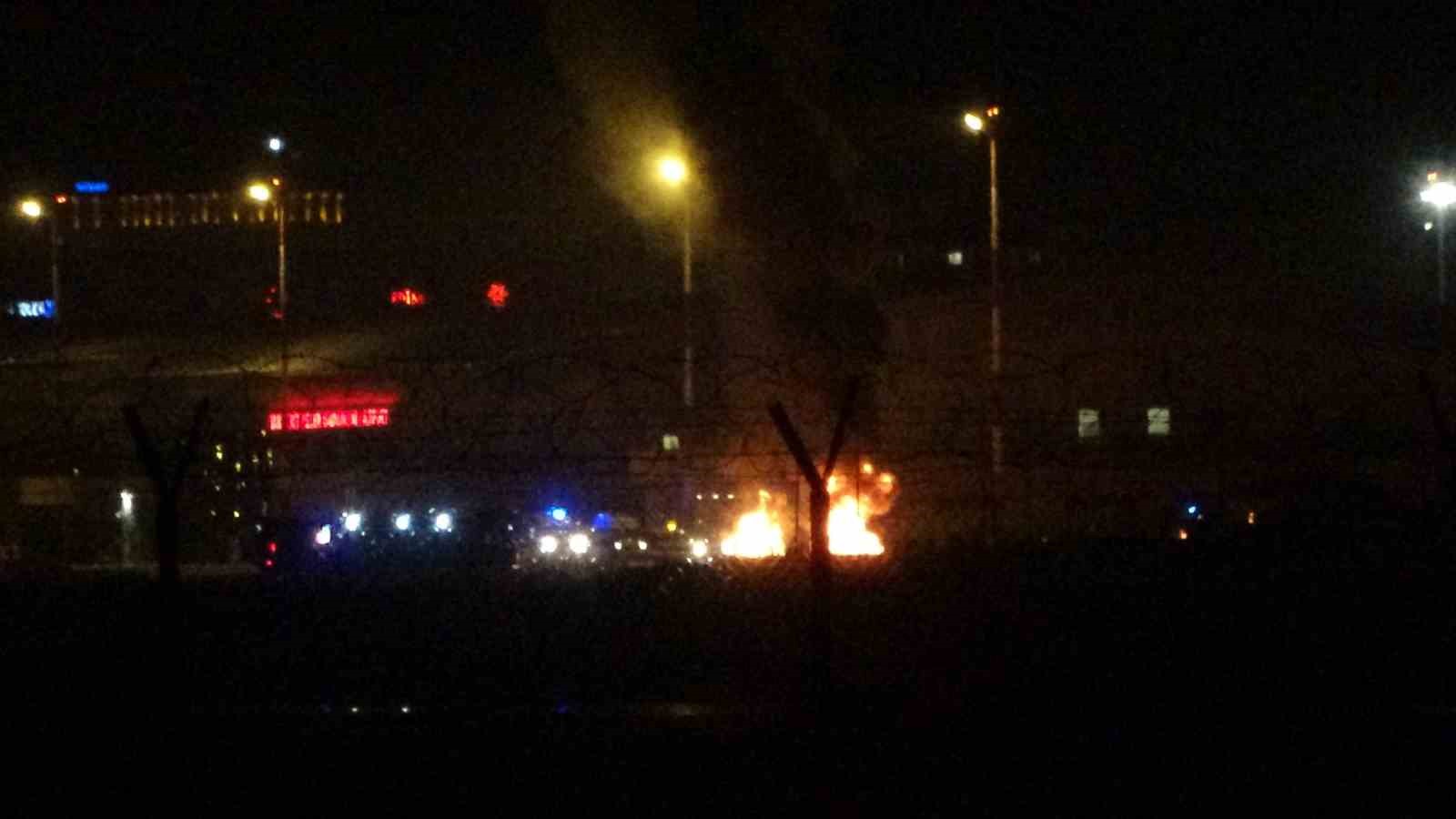 Van Havalimanı’nda yangın tatbikatı