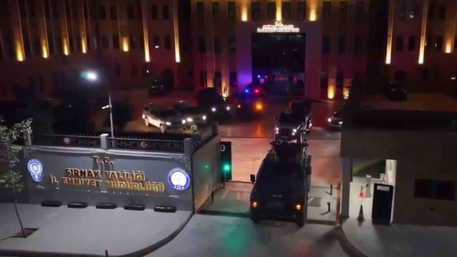 Şırnak’ta terör operasyonu: 1 gözaltı