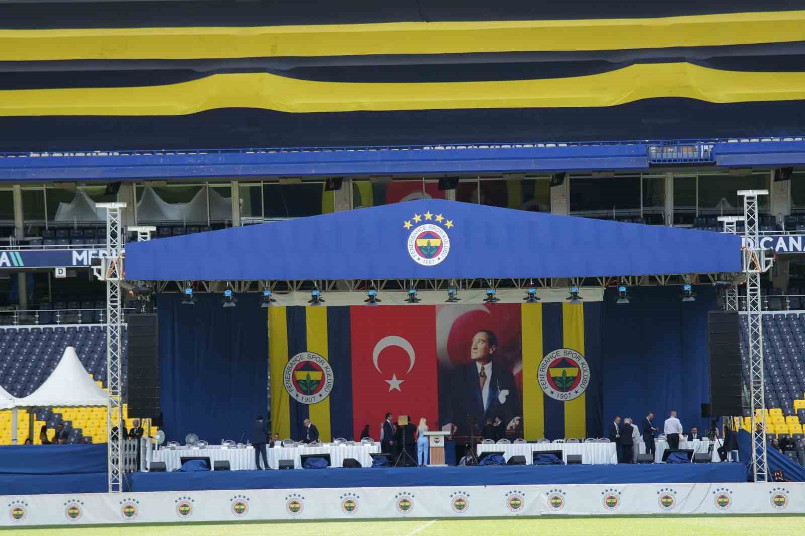 Fenerbahçe’de olağanüstü seçimli genel kurul toplantısı başladı