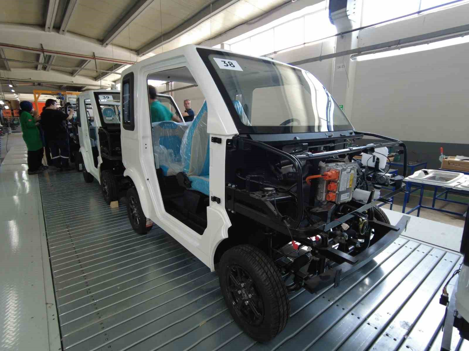 Yüzde 100 yerli elektrikli araç seri üretime hazır
