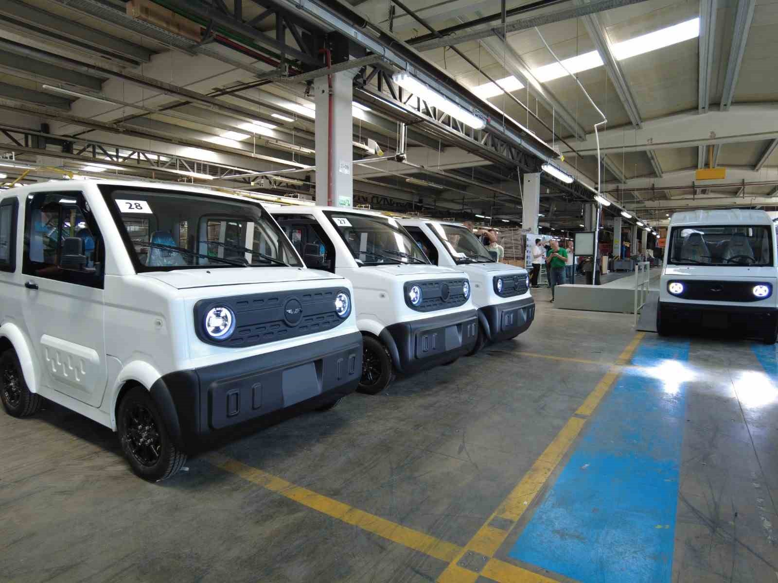 Yüzde 100 yerli elektrikli araç seri üretime hazır