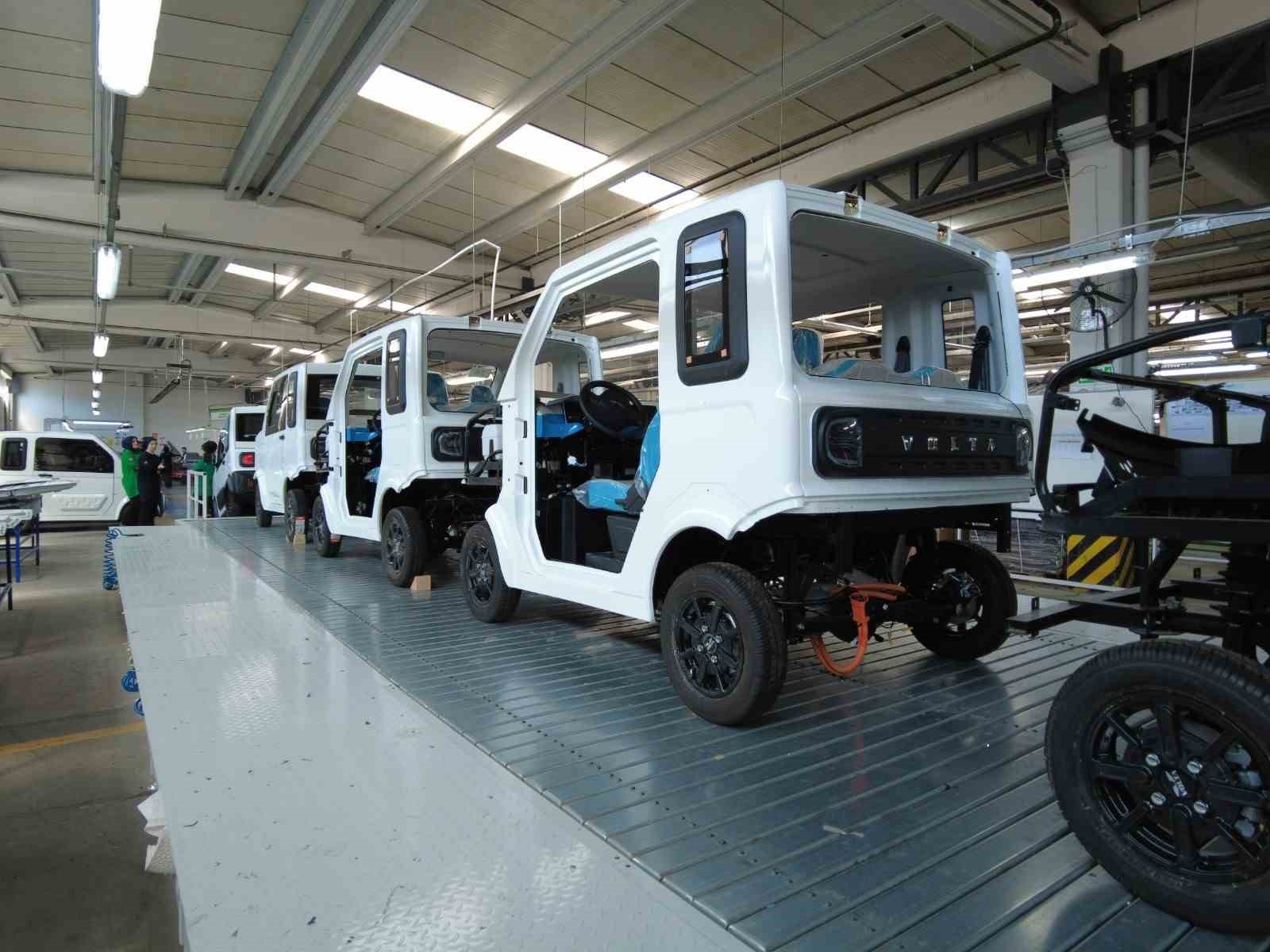 Yüzde 100 yerli elektrikli araç seri üretime hazır