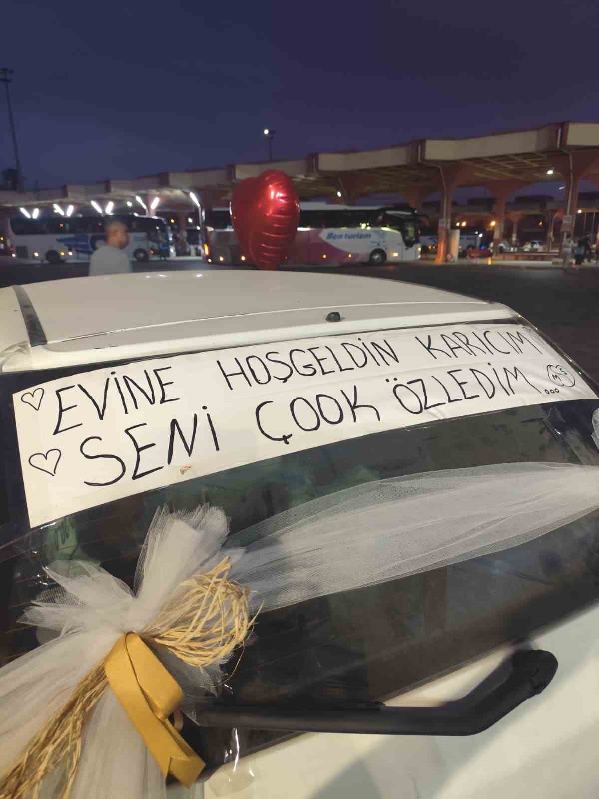 Eşine sürpriz yapan koca işten çıkarıldı: 