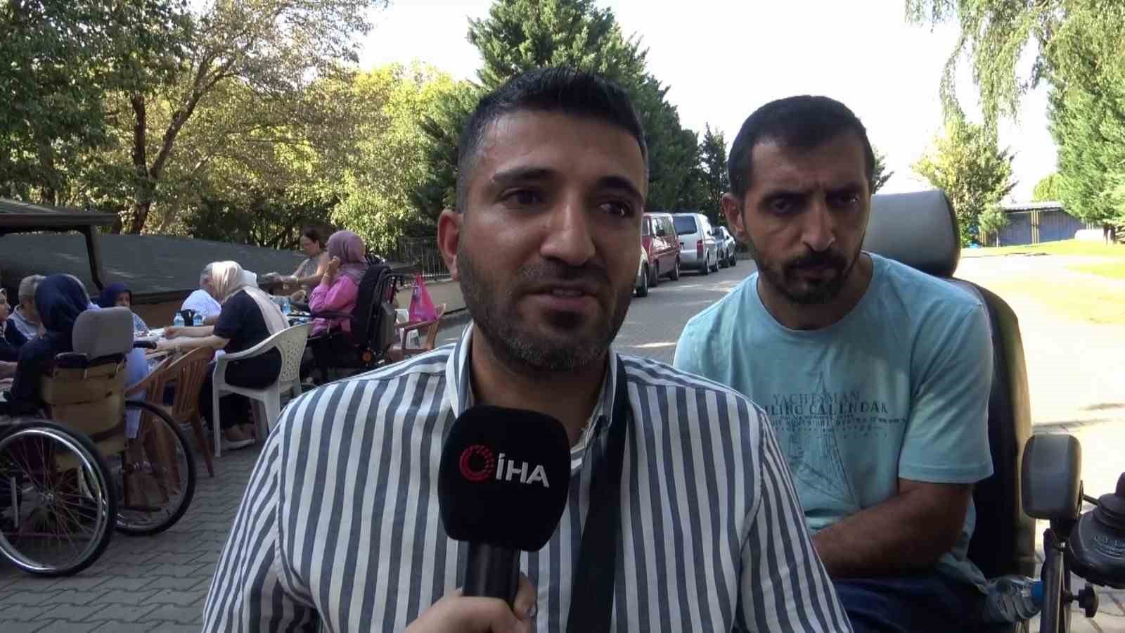 Engelli bireyi önce otobüsten indirdi, sonra darp etmeye çalıştı