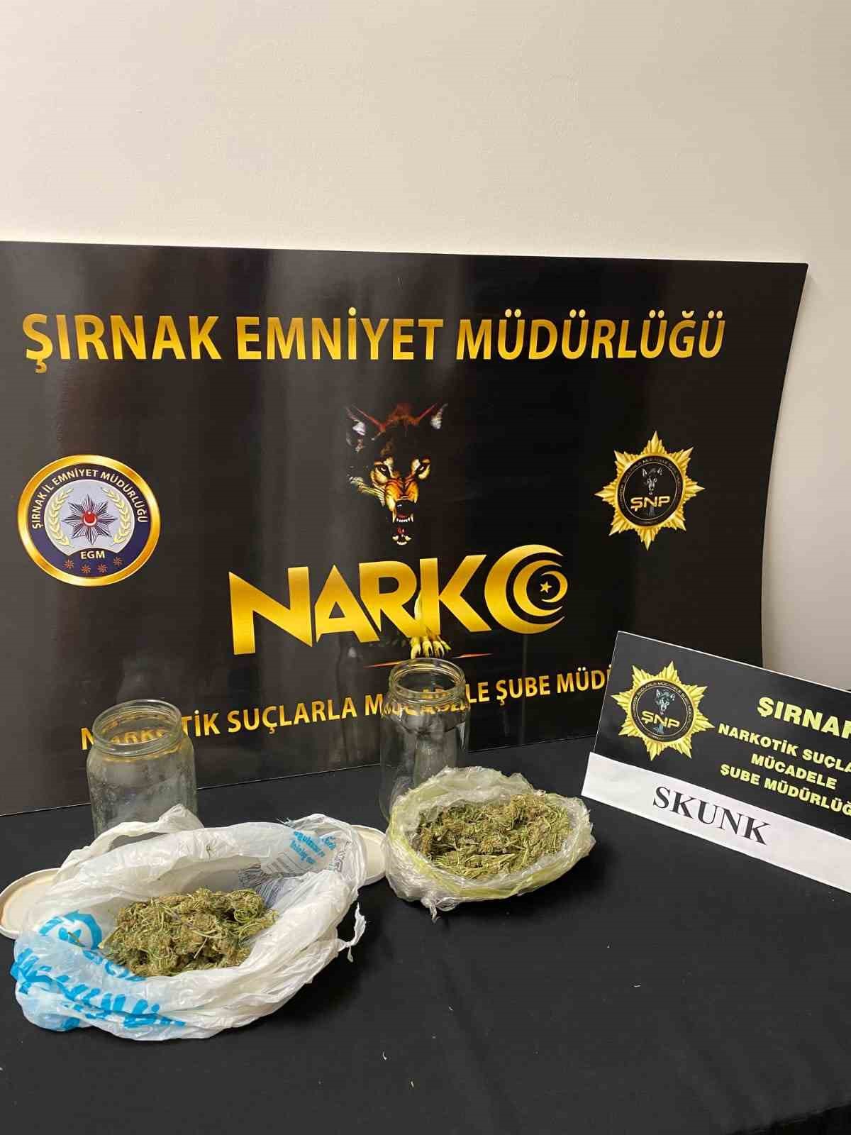 Şırnak’ta narkotik ve kaçakçılık operasyonunda 2 tutuklama