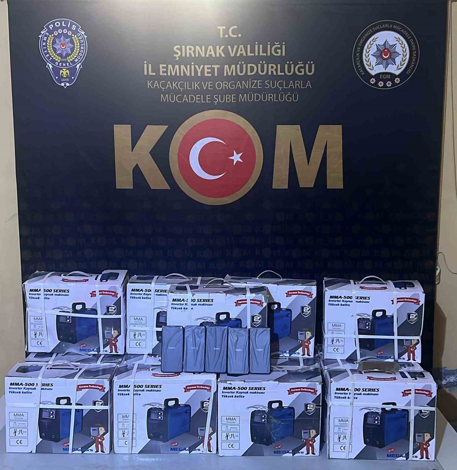 Şırnak’ta narkotik ve kaçakçılık operasyonunda 2 tutuklama