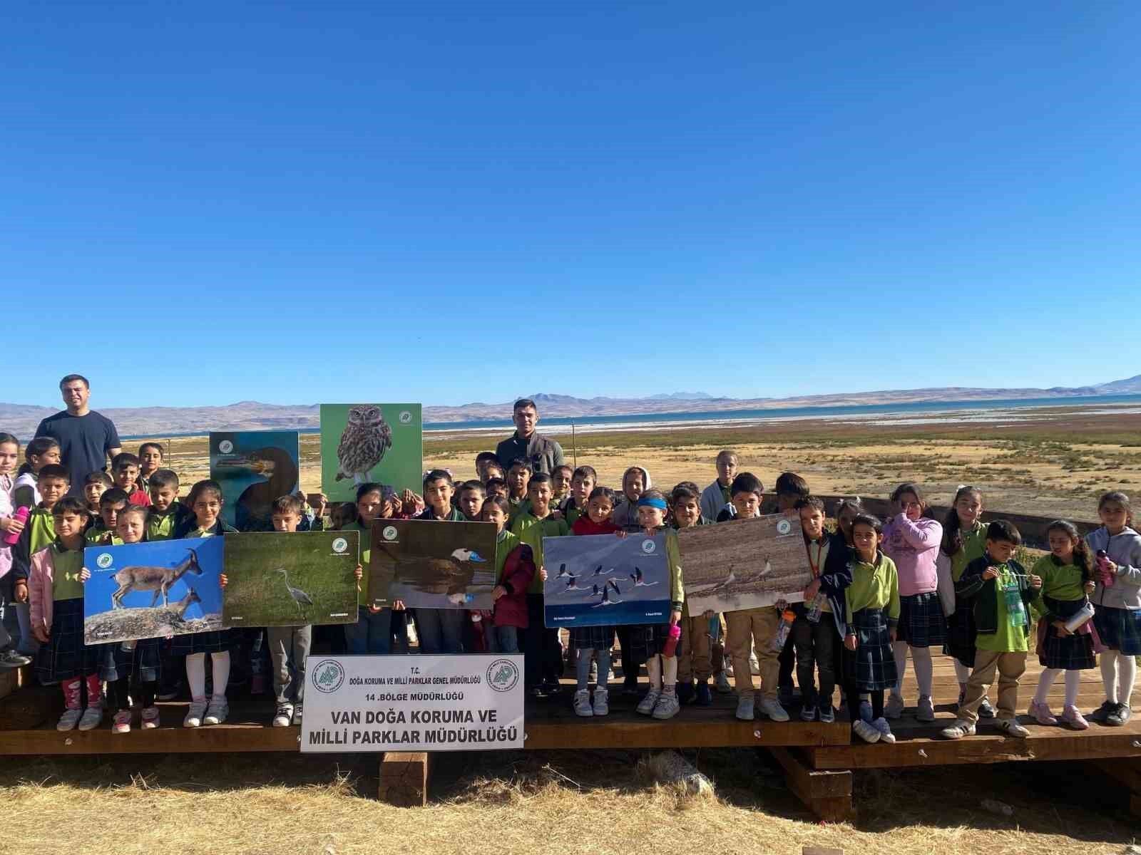 DKMP, öğrencilere tabiatın korunması için eğitim veriyor