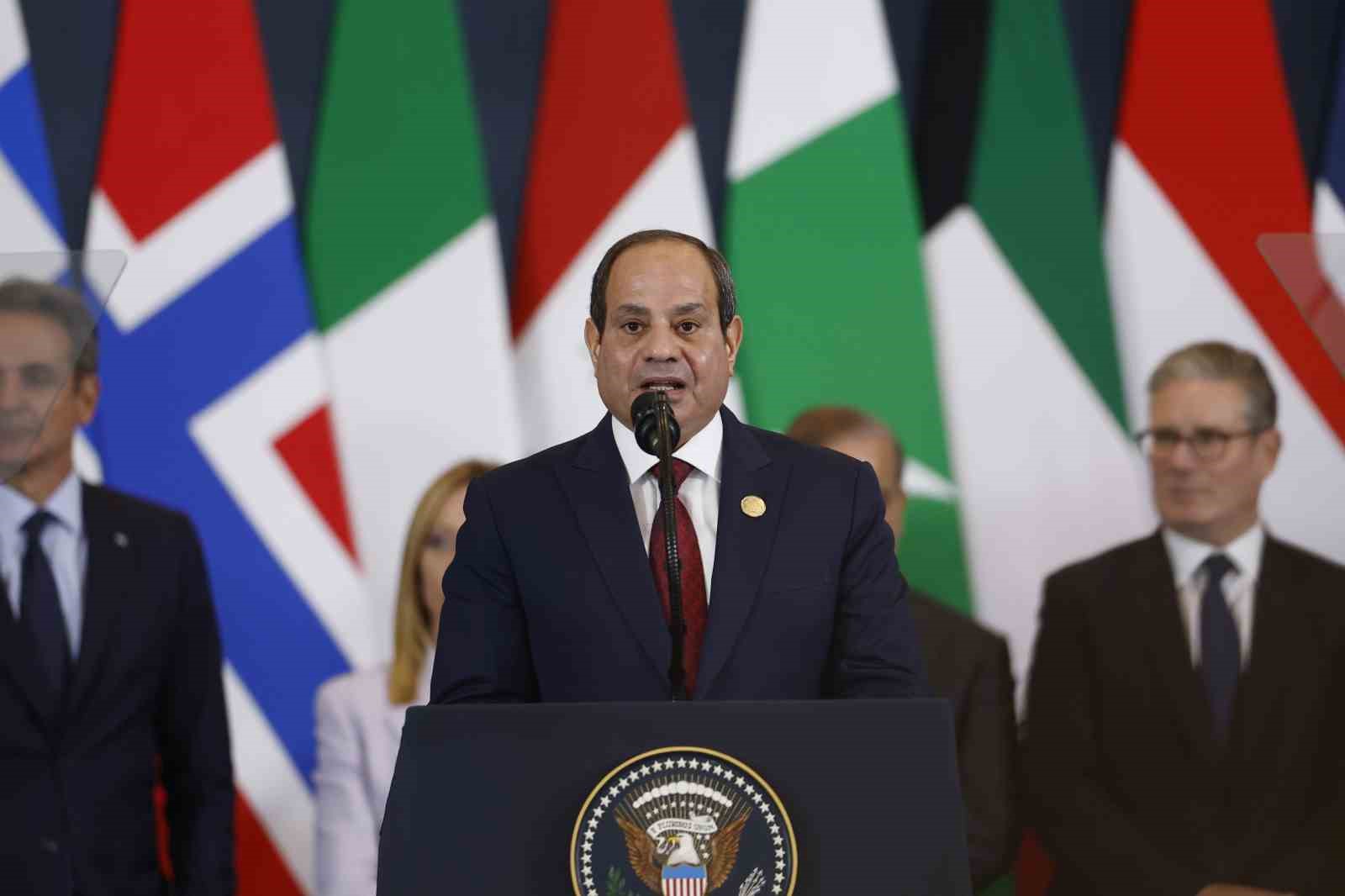 Mısır’daki Barış Zirvesi sona erdi