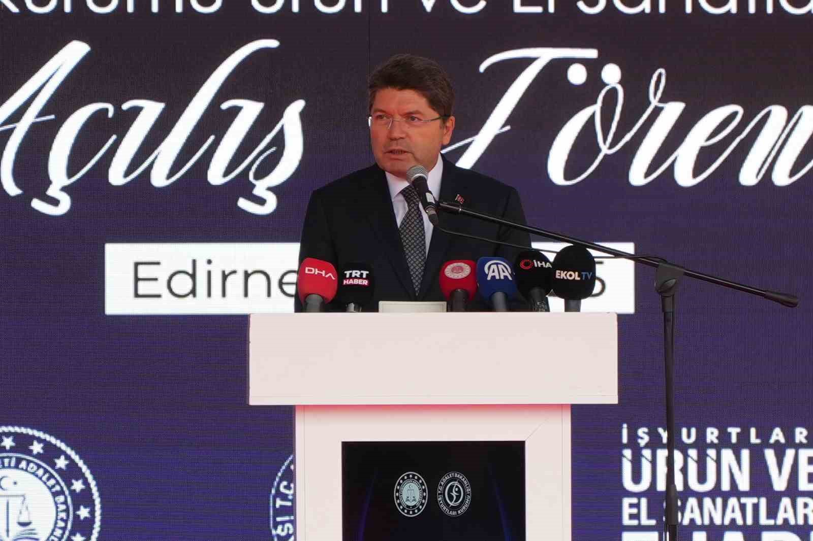 Adalet Bakanı Tunç: 