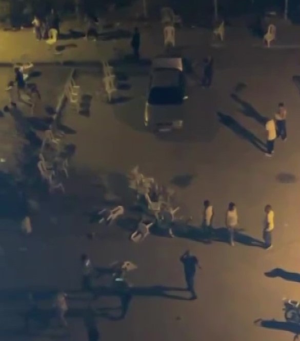 Asker kınasında bıçaklı kavga: 1 yaralı