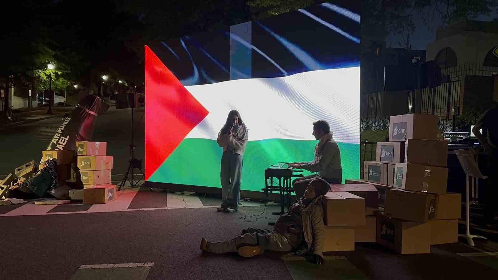 ABD’de Filistin için dayanışma eylemi: Sumud filosunda yer alan aktivistler tanık oldukları olayları anlattı