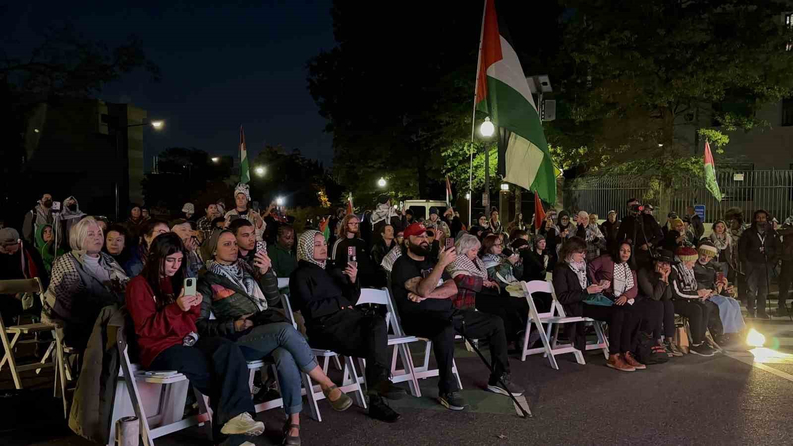 ABD’de Filistin için dayanışma eylemi: Sumud filosunda yer alan aktivistler tanık oldukları olayları anlattı