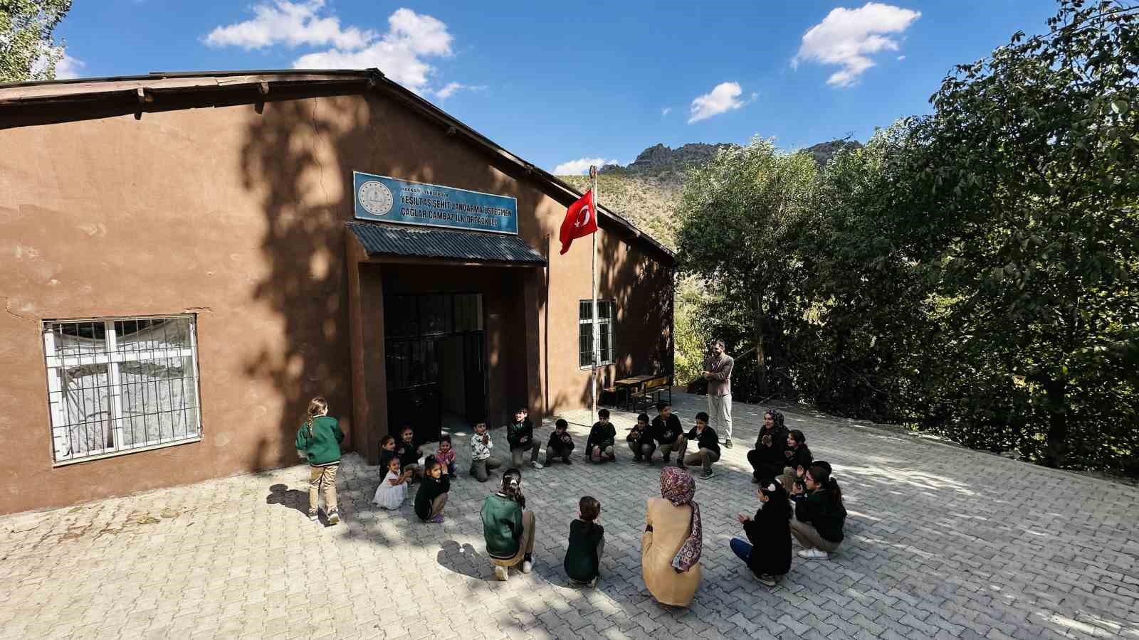 İki öğretmen binlerce kilometre yol kat ederek sınırdaki çocuklara yardım ulaştırdı