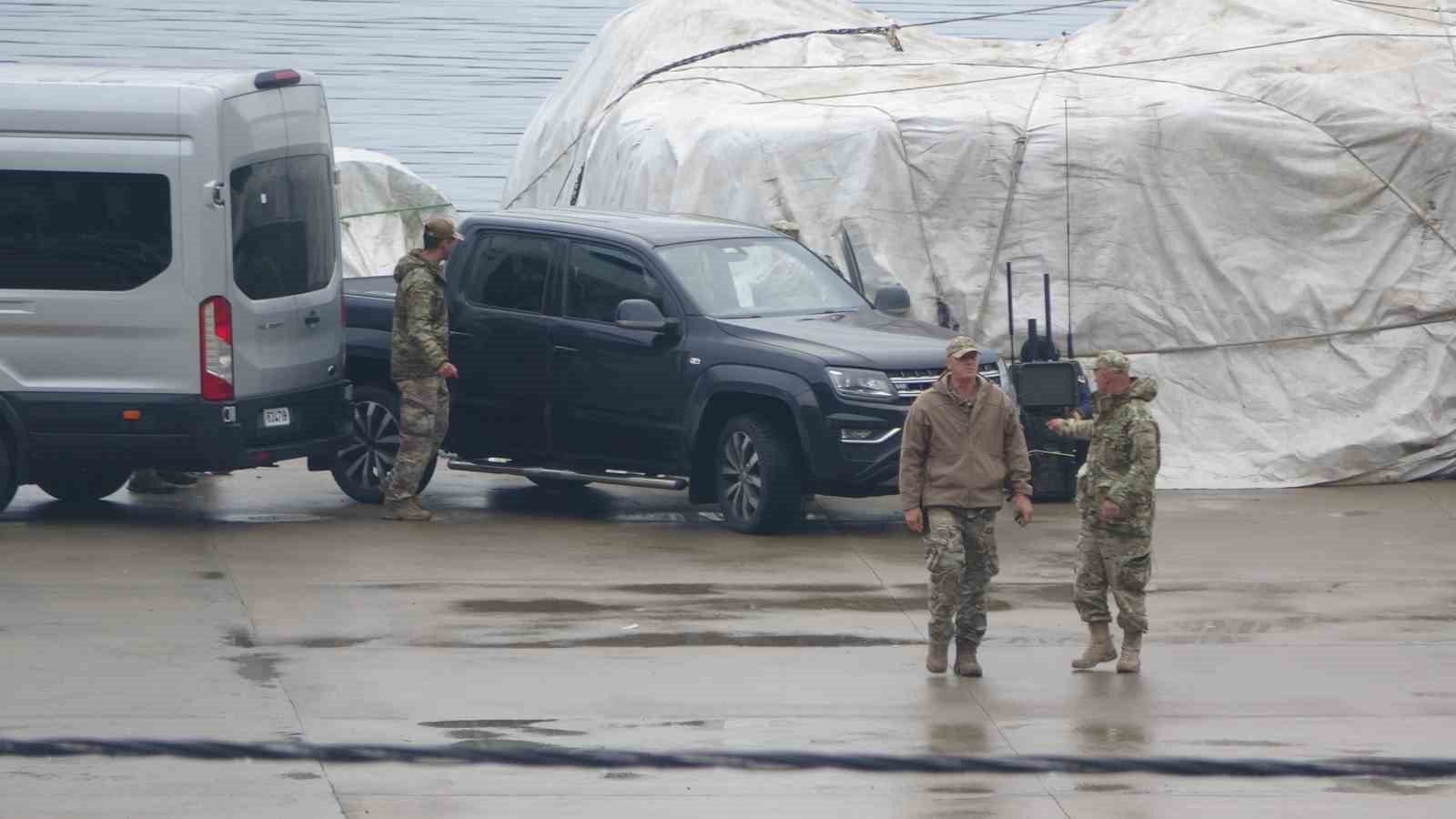 Trabzon açıklarında bulunan insansız deniz aracını imha etme çalışmaları başladı