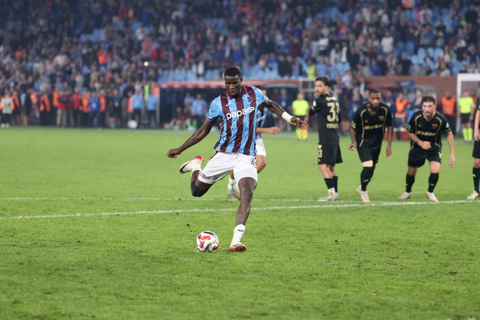 Trendyol Süper Lig: Trabzonspor: 4 - Kayserispor: 0 (Maç sonucu)