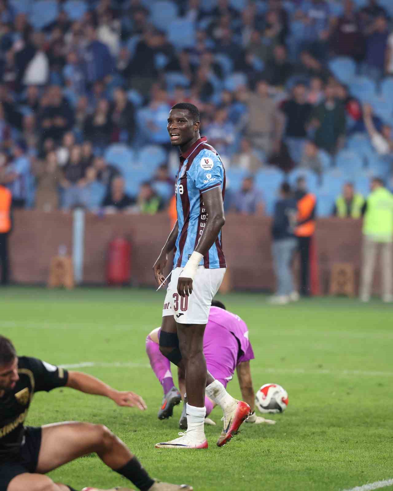 Trendyol Süper Lig: Trabzonspor: 4 - Kayserispor: 0 (Maç sonucu)