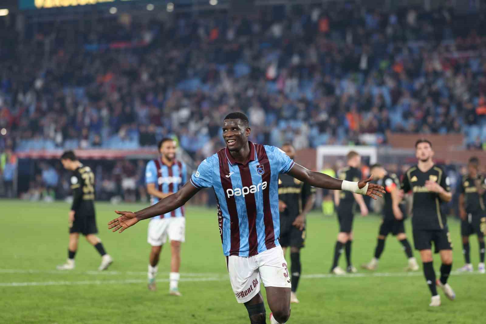 Trendyol Süper Lig: Trabzonspor: 4 - Kayserispor: 0 (Maç sonucu)