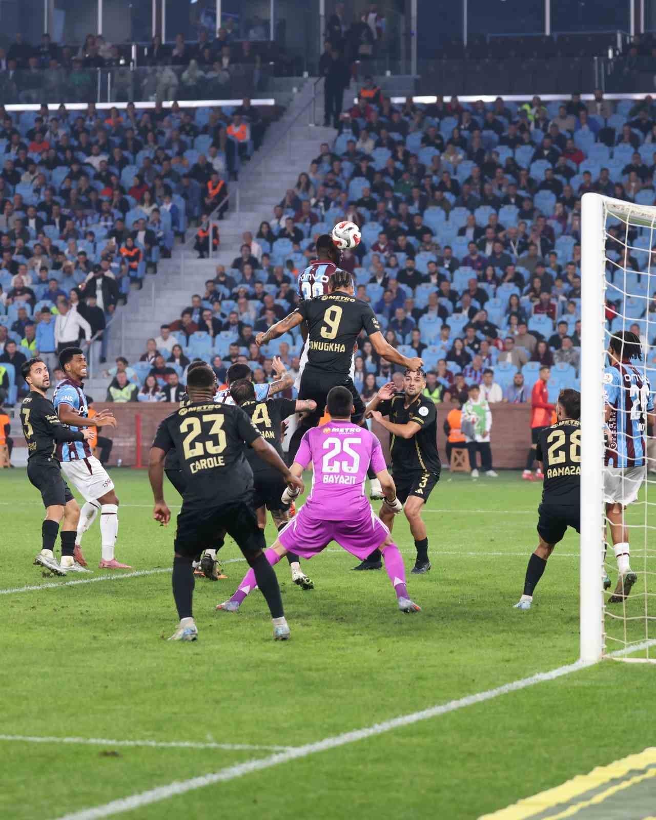 Trendyol Süper Lig: Trabzonspor: 4 - Kayserispor: 0 (Maç sonucu)