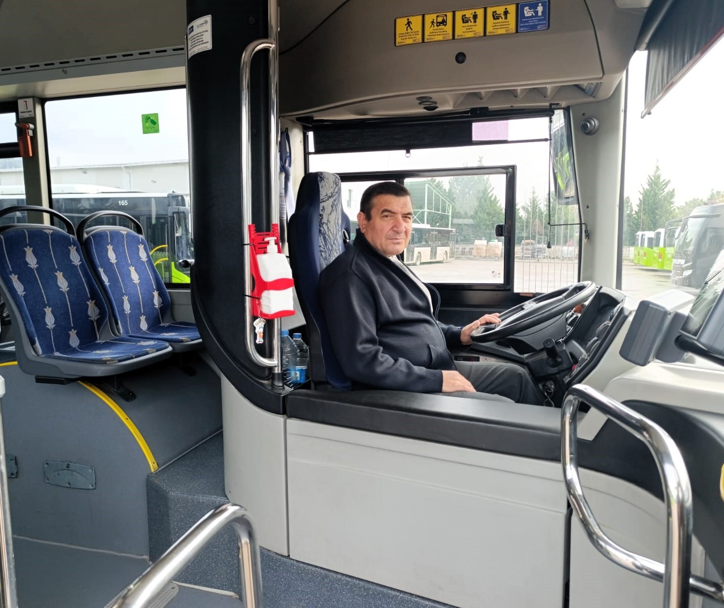 Şoför, rahatsızlanan yolcu için güzergah değiştirdi