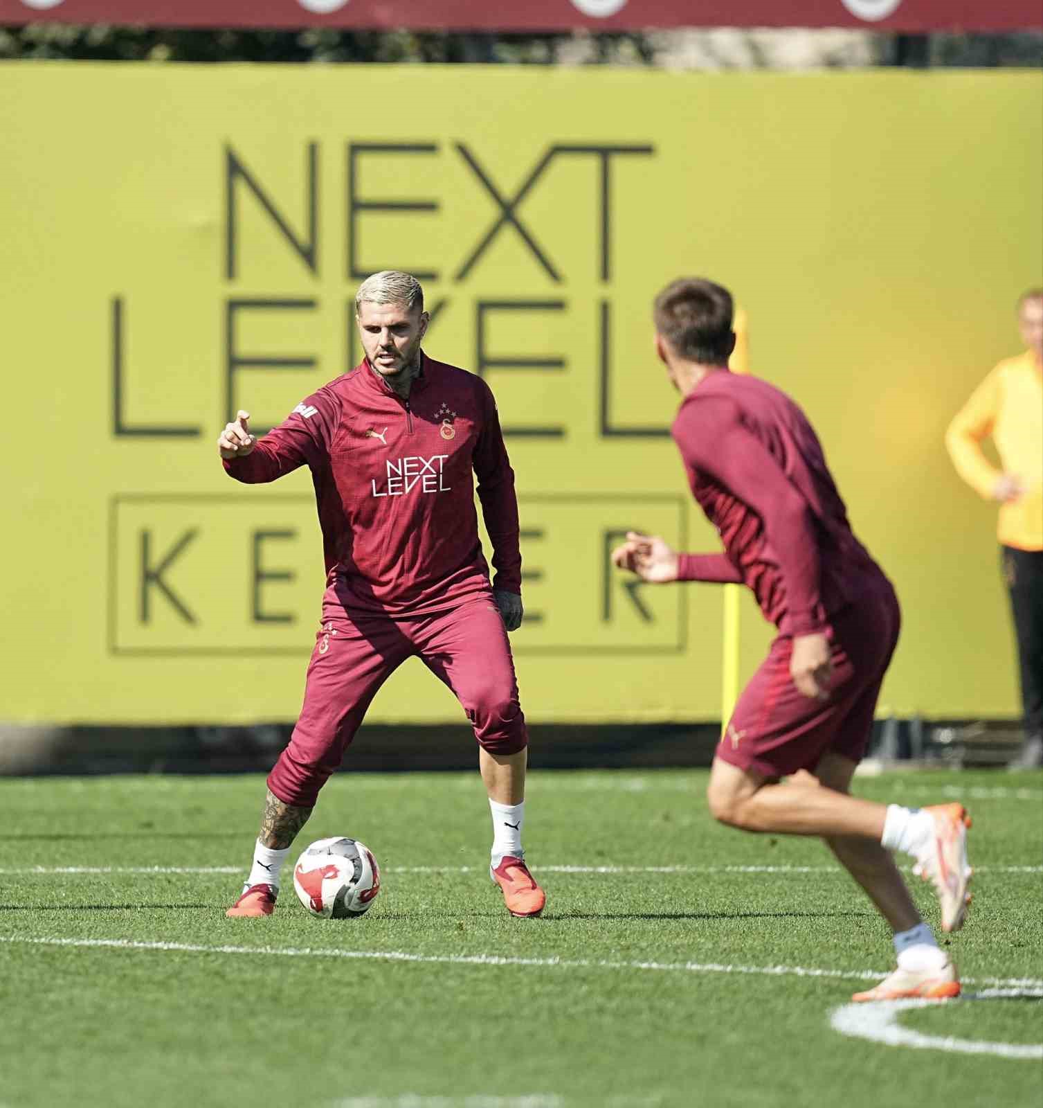 Galatasaray, Başakşehir maçının hazırlıklarını sürdürdü