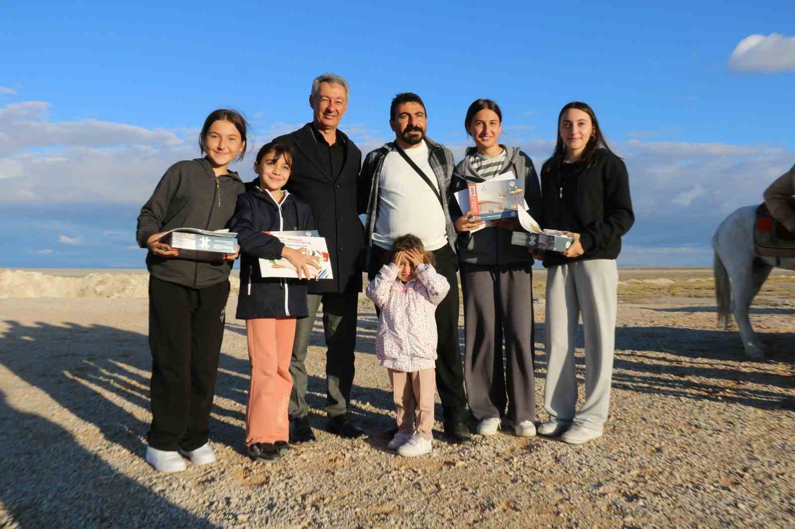 Tuz Gölü’ndeki tuz odaları sağlık turizmine katkı sunuyor