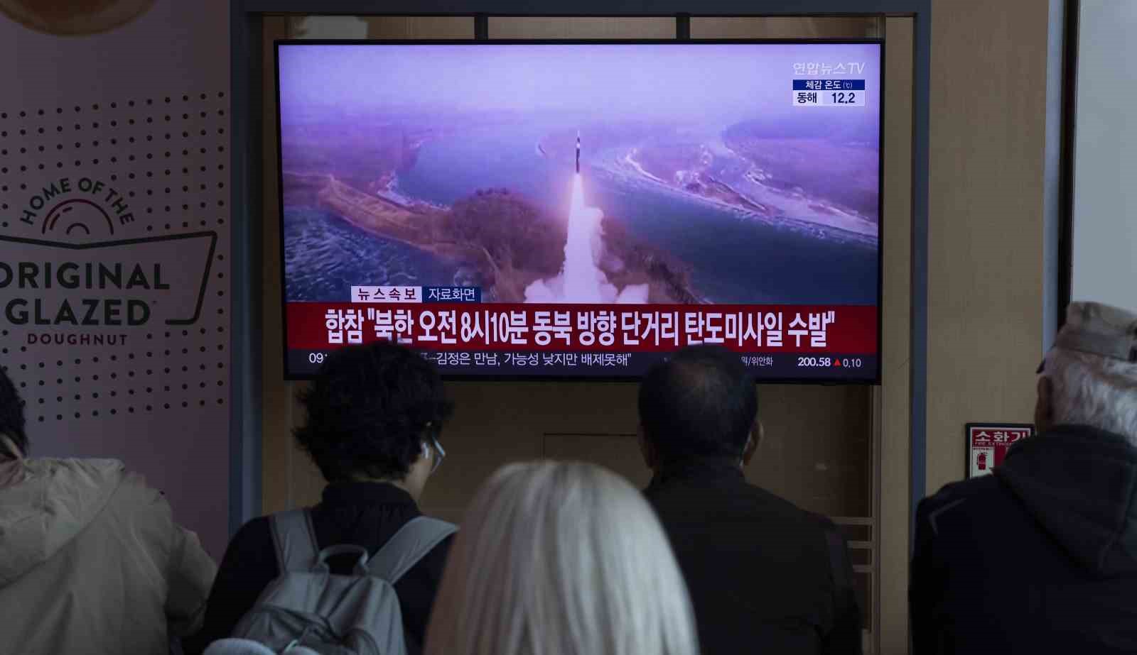 Kuzey Kore’den Mayıs ayından bu yana ilk balistik füze denemesi