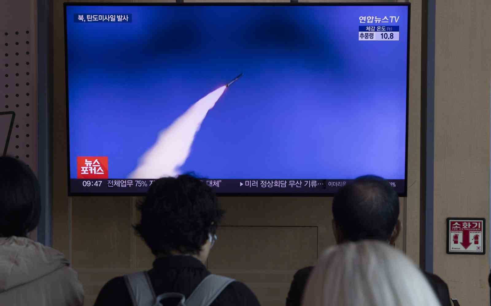 Kuzey Kore’den Mayıs ayından bu yana ilk balistik füze denemesi