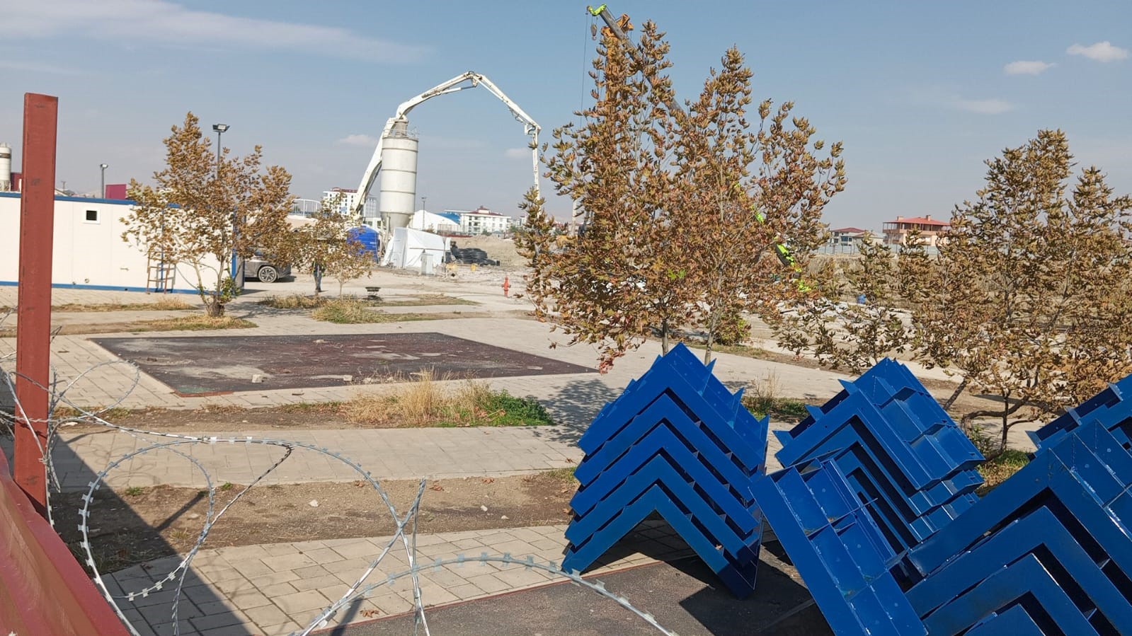 Van’da şehir hastanesi inşaatında iş kazası: 1 işçi yaralandı