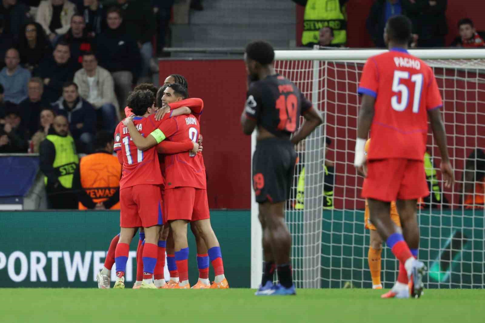 UEFA Şampiyonlar Ligi’nde 9 maçta 43 gol