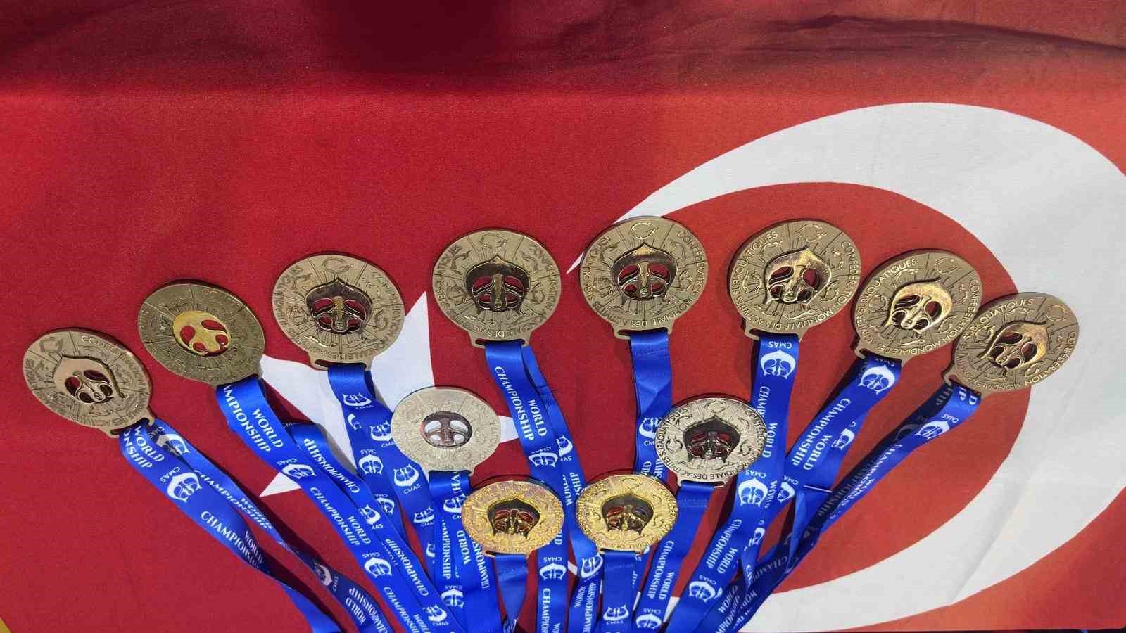 Sualtı Görüntüleme Milli Takımı, bu yıl da dünya şampiyonu oldu