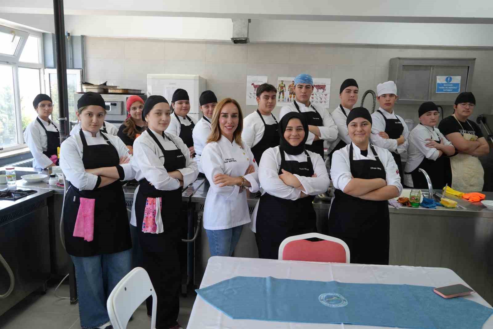 Geleceğin şefleri bu lisede yetişiyor