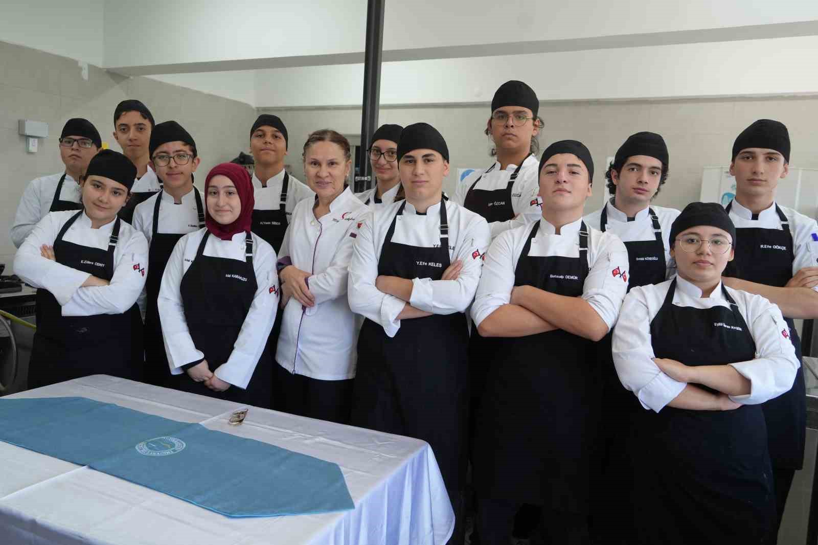 Geleceğin şefleri bu lisede yetişiyor