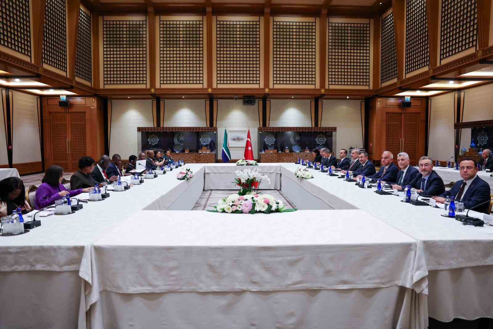 Türkiye ile Güney Afrika arasında 4 anlaşma imzalandı