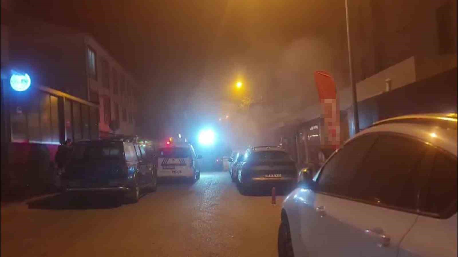 Amasya’da korkutan yangın: Marketi duman kapladı