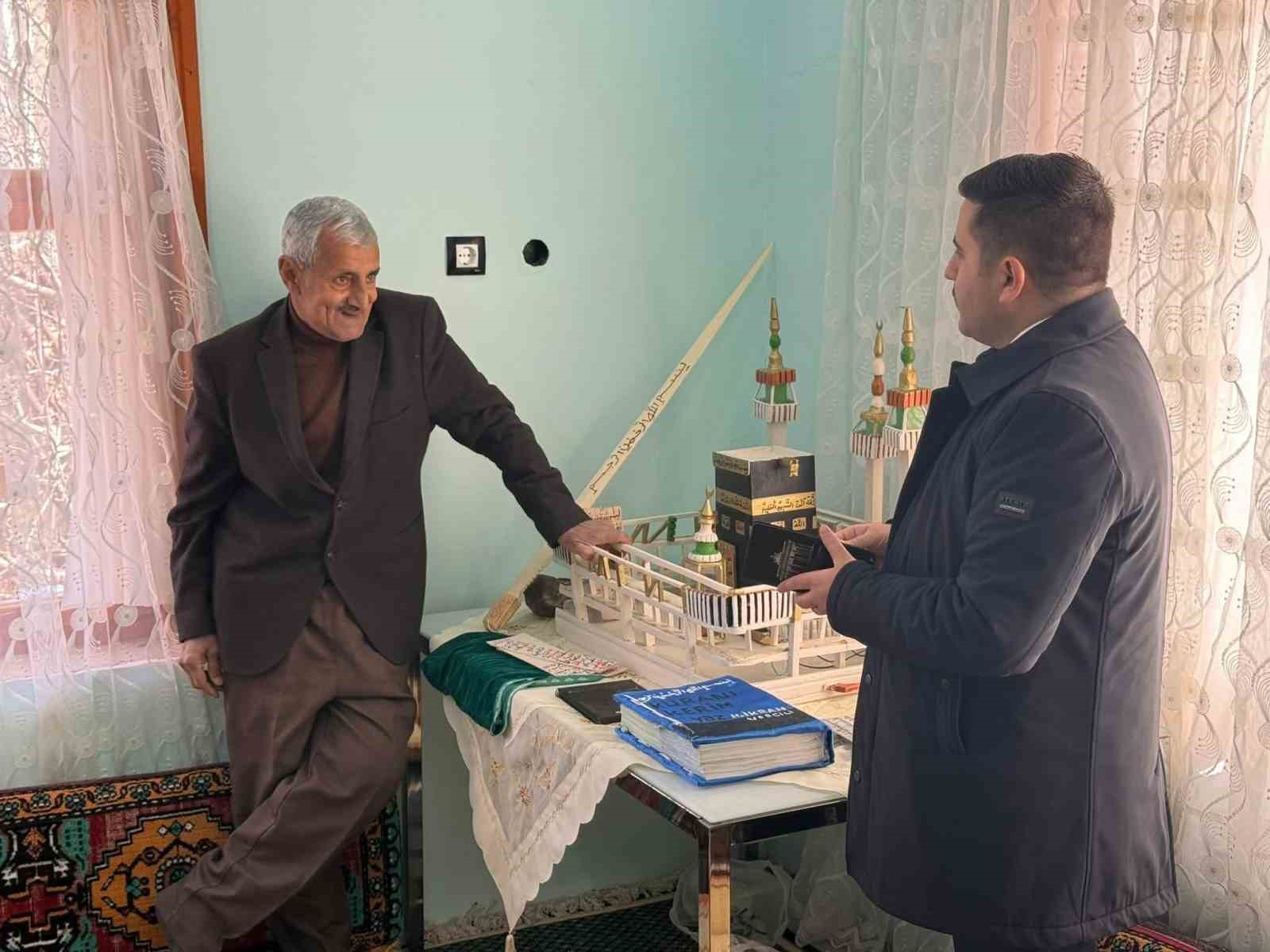 Parkinson hastasının üretim mücadelesine kaymakamdan destek