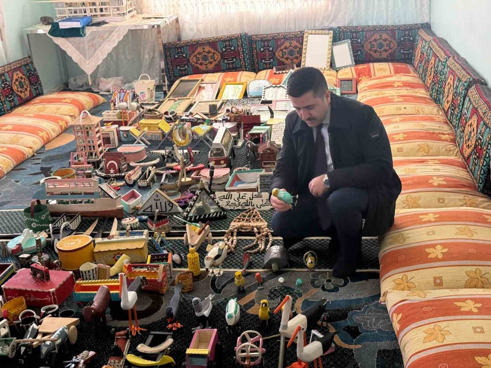 Parkinson hastasının üretim mücadelesine kaymakamdan destek