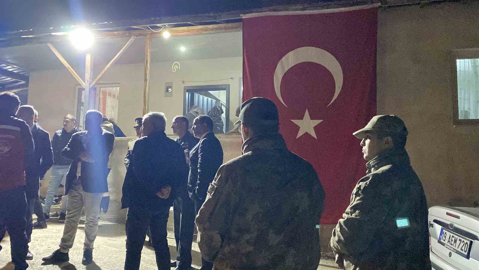 Şehit ateşi Çorum’a düştü