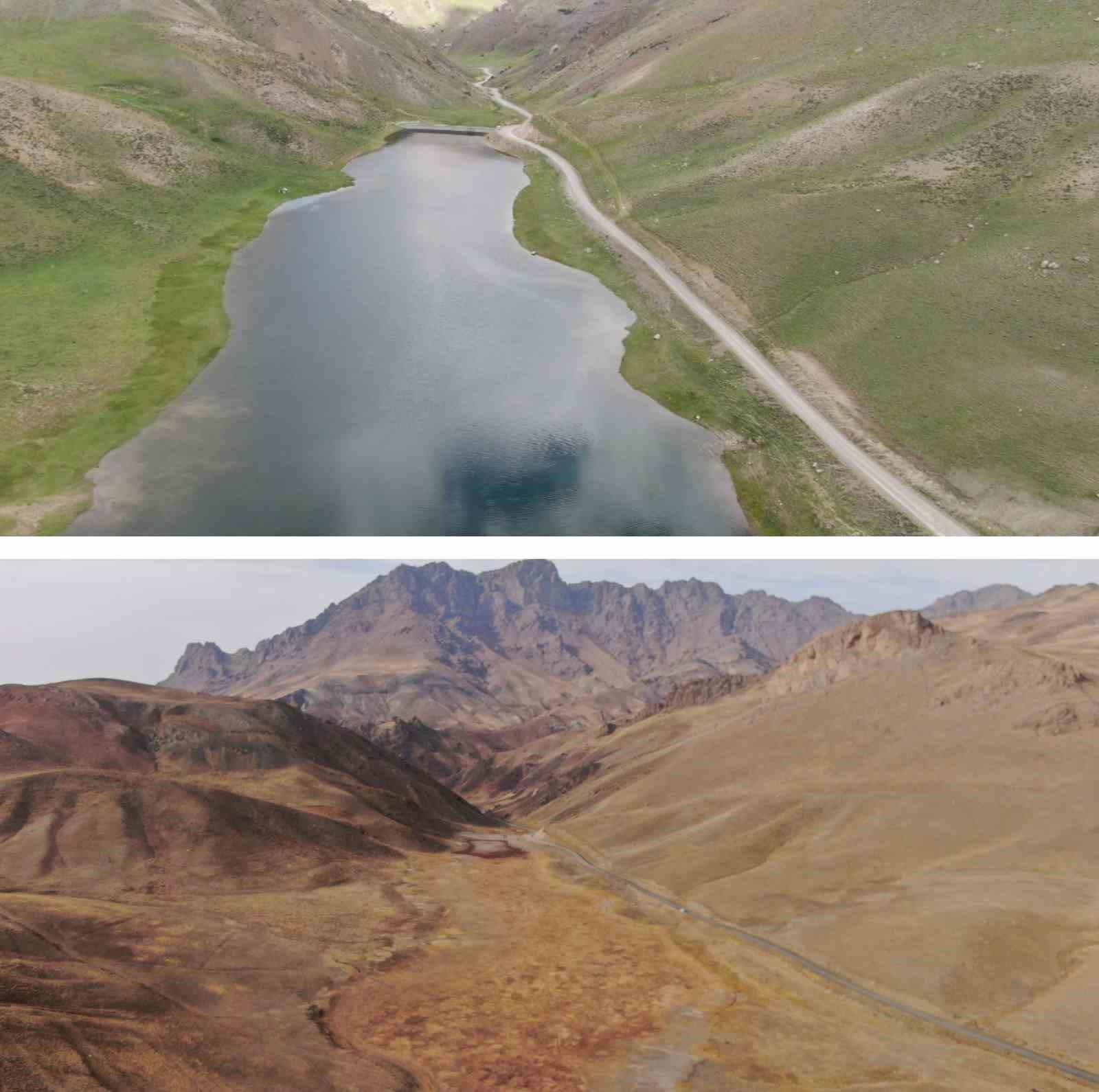 Erek Dağı’nın doğusundaki Antik Urartu Barajı kurudu