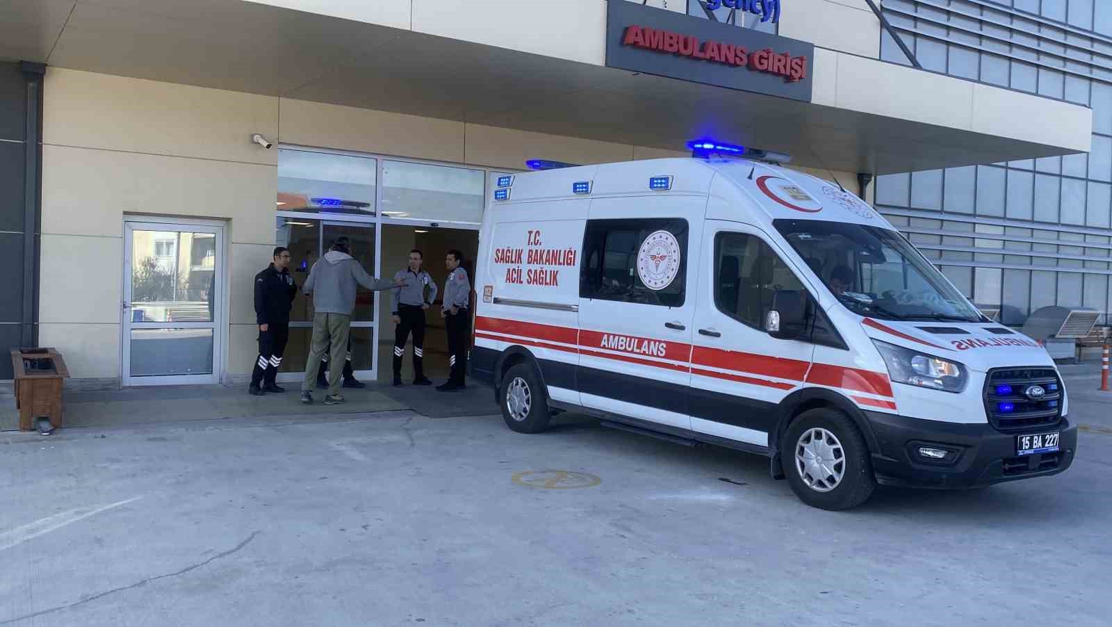 Burdur’da kolunu hisar makinesine kaptıran işçi ağır yaralandı