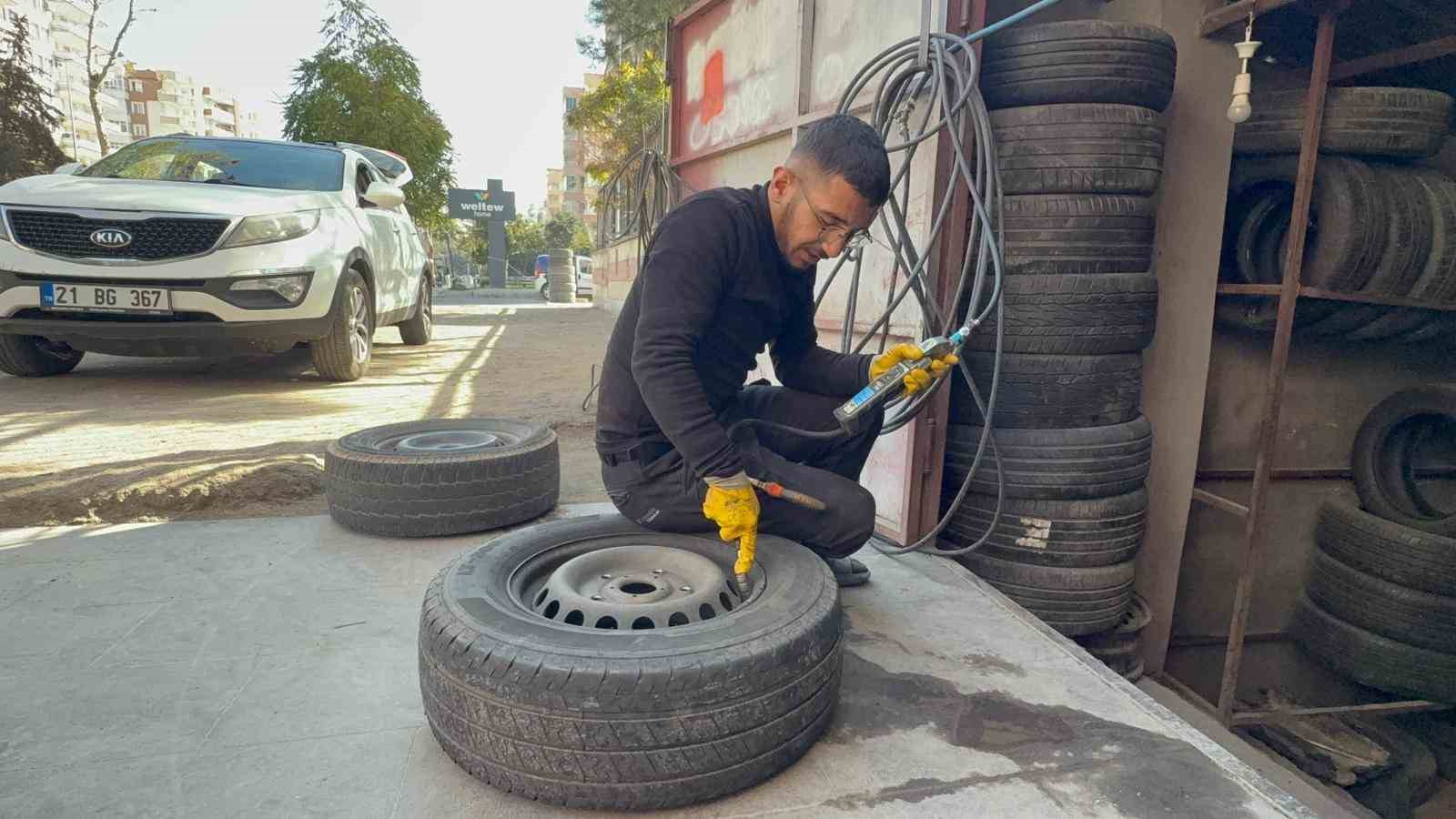 Sürücülere kış lastiği uyarısı