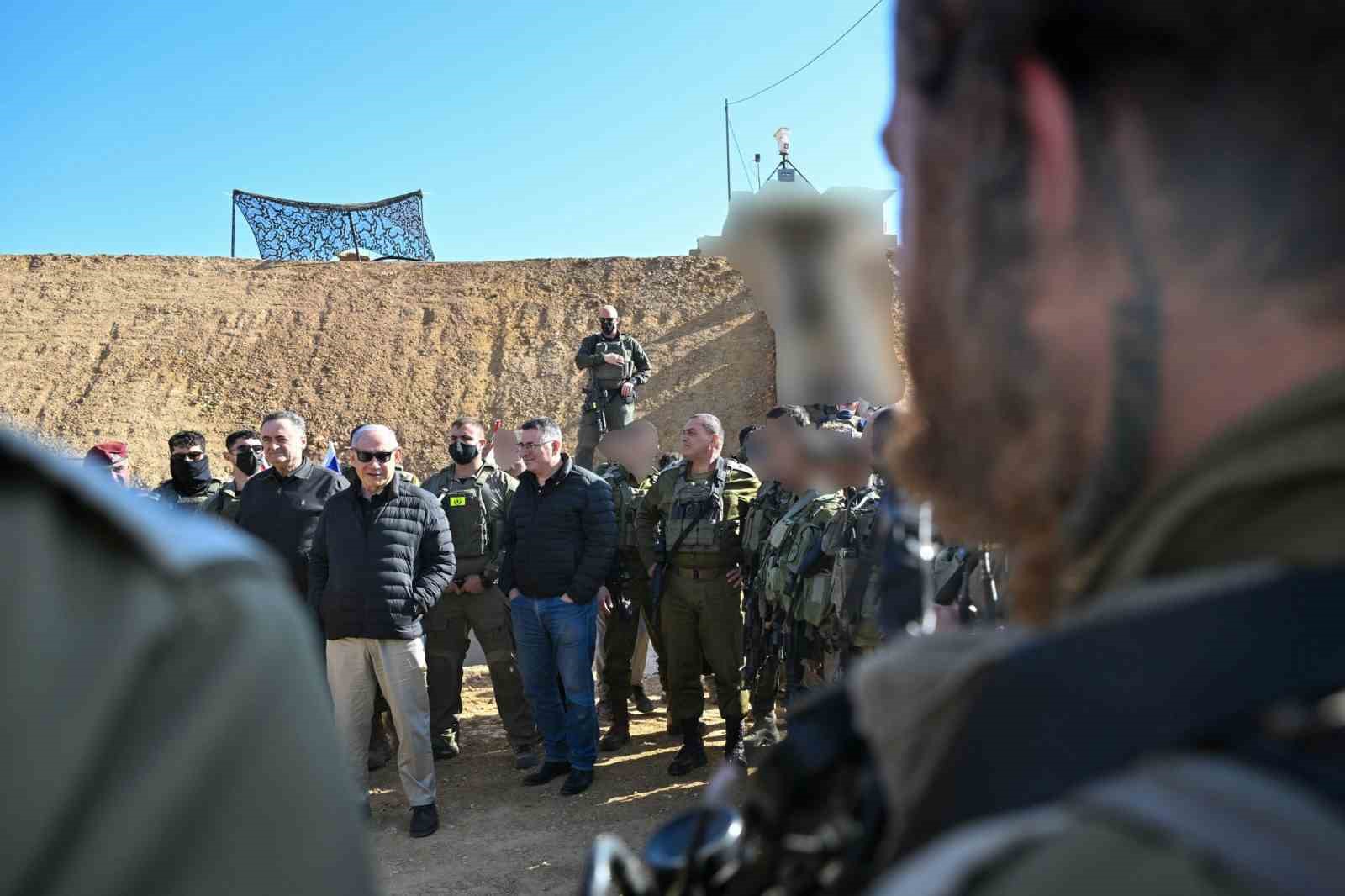 Netanyahu, Suriye’nin güneyinde İsrail işgali altındaki bölgeye gitti