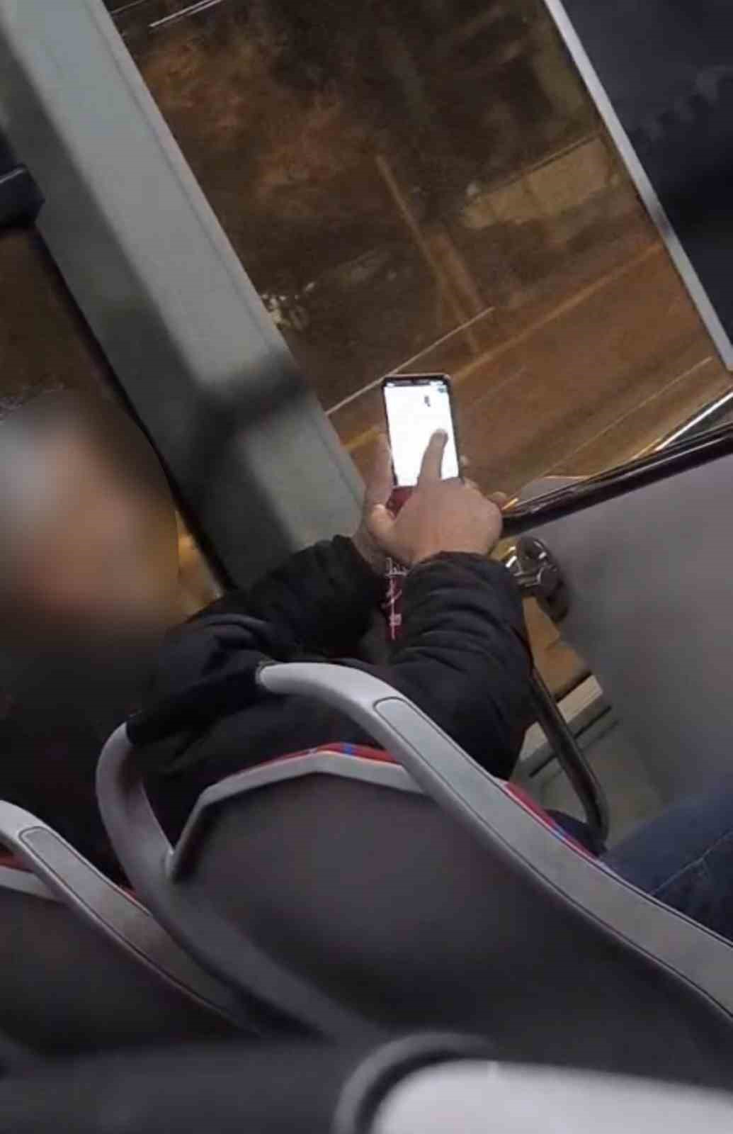 Halk otobüsünde alkol rezaleti tepki çekti