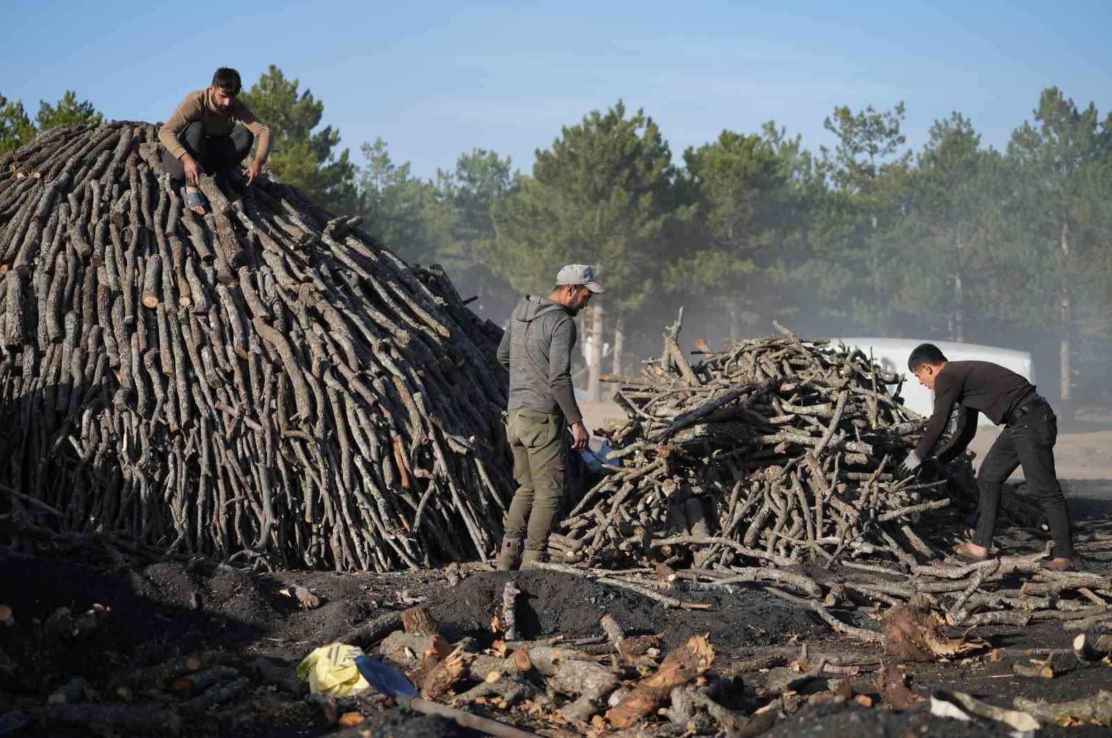 Torlukçuların dumanlı hayatı: Zor şartlarda üretilen kömürün tonu 28 bin liradan satılıyor